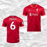 Camiseta Primera Liverpool Jugador Thiago 2021 2022
