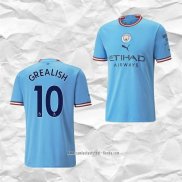 Camiseta Primera Manchester City Jugador Grealish 2022 2023
