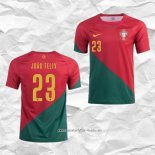 Camiseta Primera Portugal Jugador Joao Felix 2022