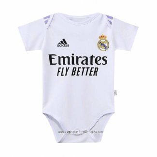 Camiseta Primera Real Madrid 2022 2023 Bebe