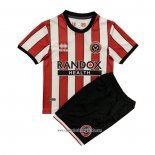 Camiseta Primera Sheffield United 2022 2023 Nino