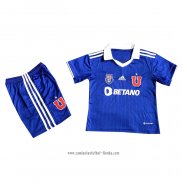 Camiseta Primera Universidad de Chile 2022 Nino