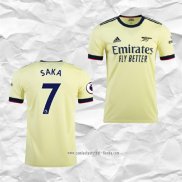 Camiseta Segunda Arsenal Jugador Saka 2021 2022