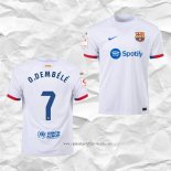 Camiseta Segunda Barcelona Jugador O.Dembele 2023 2024