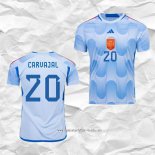 Camiseta Segunda Espana Jugador Carvajal 2022