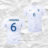 Camiseta Segunda Francia Jugador Camavinga 2022