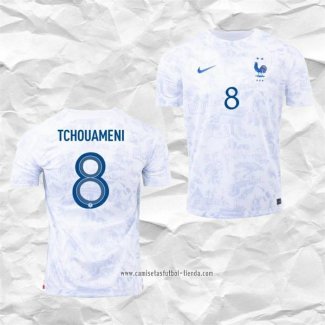 Camiseta Segunda Francia Jugador Tchouameni 2022