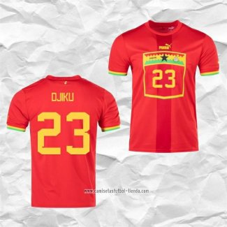 Camiseta Segunda Ghana Jugador Djiku 2022