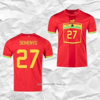 Camiseta Segunda Ghana Jugador Semenyo 2022