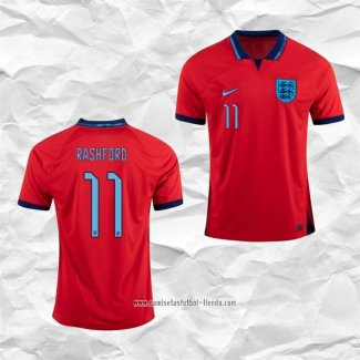 Camiseta Segunda Inglaterra Jugador Rashford 2022