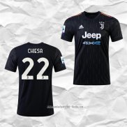 Camiseta Segunda Juventus Jugador Chiesa 2021 2022