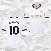 Camiseta Segunda Manchester City Jugador Grealish 2023 2024