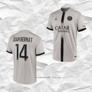 Camiseta Segunda Paris Saint-Germain Jugador Juan Bernat 2022 2023