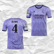 Camiseta Segunda Real Madrid Jugador Alaba 2022 2023