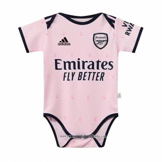 Camiseta Tercera Arsenal 2022 2023 Bebe