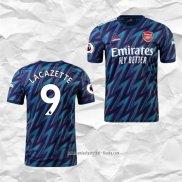 Camiseta Tercera Arsenal Jugador Lacazette 2021 2022