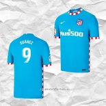 Camiseta Tercera Atletico Madrid Jugador Suarez 2021 2022