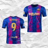 Camiseta Tercera Barcelona Jugador Memphis 2021 2022