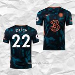Camiseta Tercera Chelsea Jugador Ziyech 2021 2022