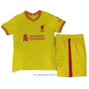 Camiseta Tercera Liverpool 2021 2022 Nino
