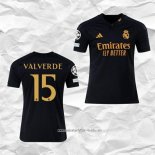 Camiseta Tercera Real Madrid Jugador Valverde 2023 2024