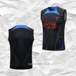 Camiseta de Entrenamiento Paris Saint-Germain Jordan 2022 2023 Sin Mangas Negro