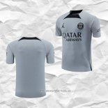 Camiseta de Entrenamiento Paris Saint-Germain Jordan 2022 2023 Gris