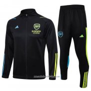 Chandal de Chaqueta del Arsenal 2023 2024 Negro