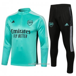 Chandal de Sudadera del Arsenal 2021 2022 Verde