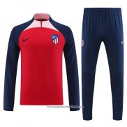 Chandal de Sudadera del Atletico Madrid 2023 2024 Rojo