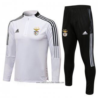 Chandal de Sudadera del Benfica 2021 2022 Blanco