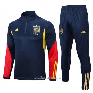 Chandal de Sudadera del Espana 2022 2023 Azul