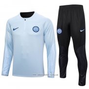 Chandal de Sudadera del Inter Milan 2023 2024 Gris