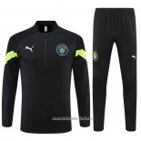 Chandal de Sudadera del Manchester City 2022 2023 Negro