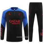 Chandal de Sudadera del Paris Saint-Germain Jordan 2022 2023 Negro