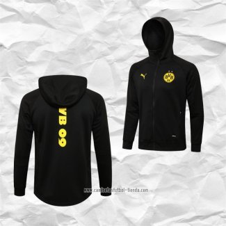 Chaqueta con Capucha del Borussia Dortmund 2021 2022 Negro