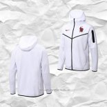 Chaqueta con Capucha del Francia 2022 2023 Blanco