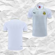Camiseta Polo del Borussia Dortmund 2022 2023 Blanco y Verde