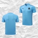 Camiseta Polo del Olympique Marsella 2021 2022 Azul