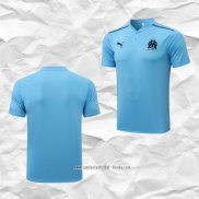 Camiseta Polo del Olympique Marsella 2021 2022 Azul