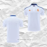 Camiseta Polo del Real Madrid 2022 2023 Blanco y Azul