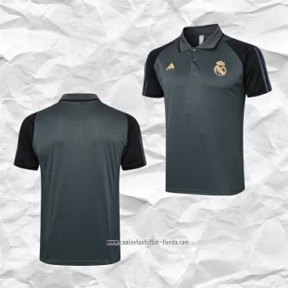 Camiseta Polo del Real Madrid 2023 2024 Gris