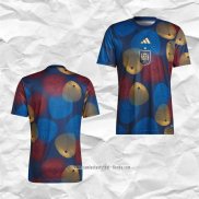 Camiseta Pre Partido del Espana 2022 Azul