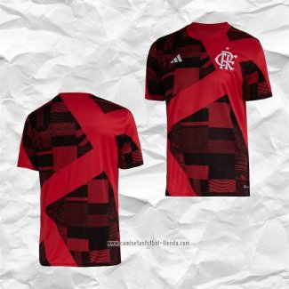 Camiseta Pre Partido del Flamengo 2023 Rojo