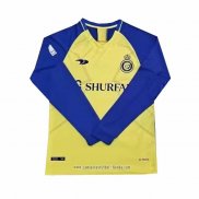 Camiseta Primera Al Nassr 2022 2023 Manga Larga