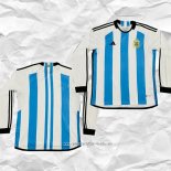 Camiseta Primera Argentina 3 Estrellas 2022 Manga Larga