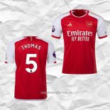 Camiseta Primera Arsenal Jugador Thomas 2023 2024