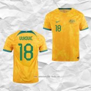 Camiseta Primera Australia Jugador Vukovic 2022