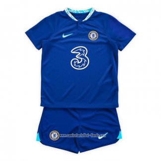 Camiseta Primera Chelsea 2022 2023 Nino