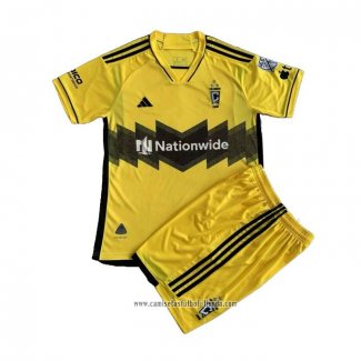 Camiseta Primera Columbus Crew 2024 2025 Nino